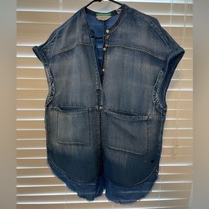 Scotch & Soda Holy Guacamoly denim shirt